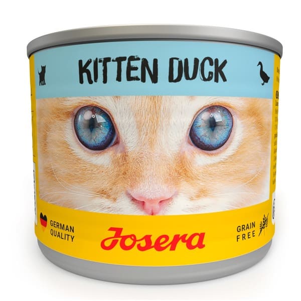 Josera Cat Kitten Duck kaķu konservi kaķēniem ar pīli 200 g